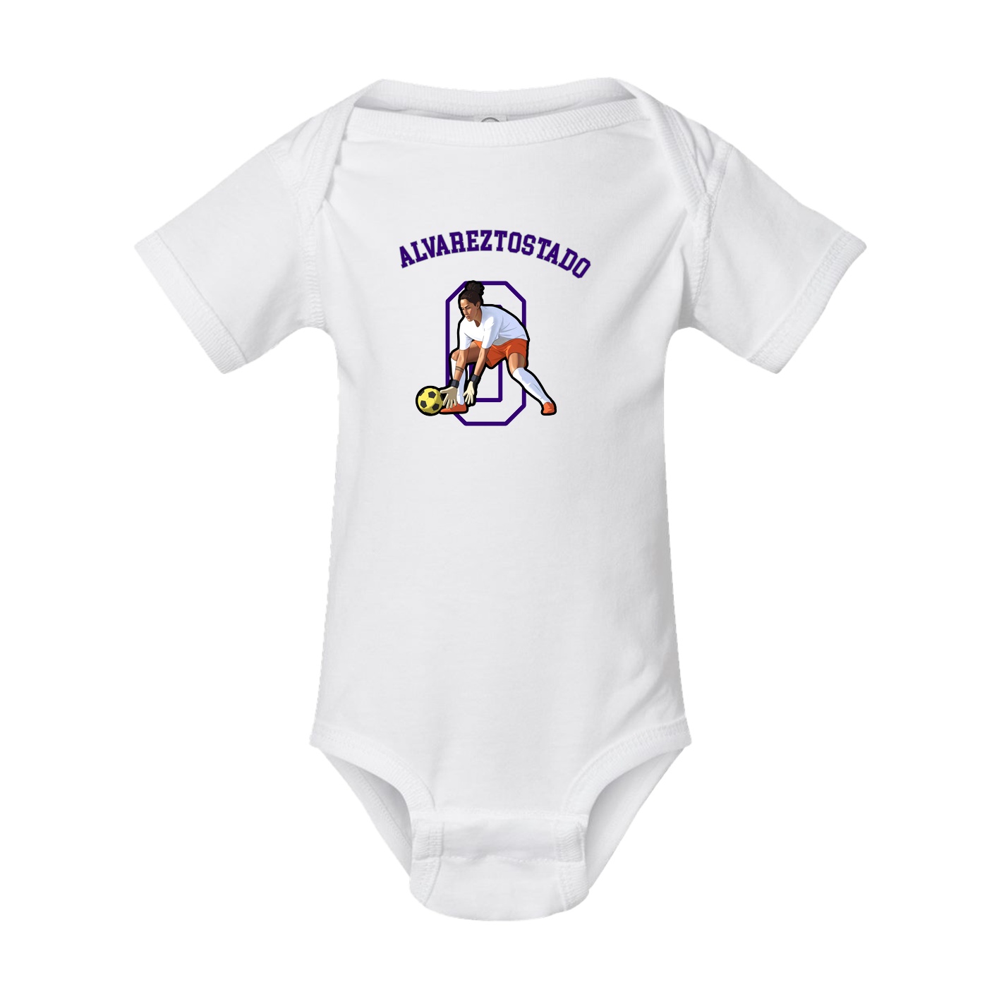 Baby Onesie — Shirsey Arch in White