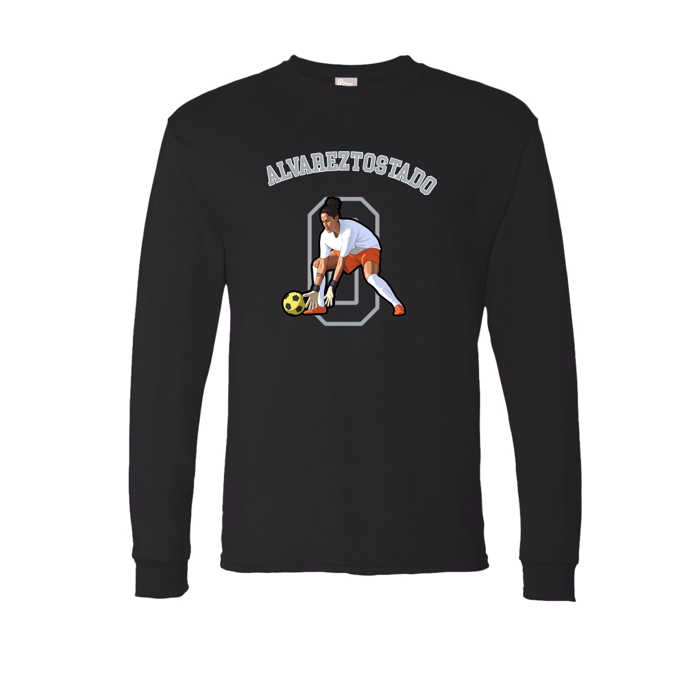 Long Sleeve Tee — Shirsey Arch in Black