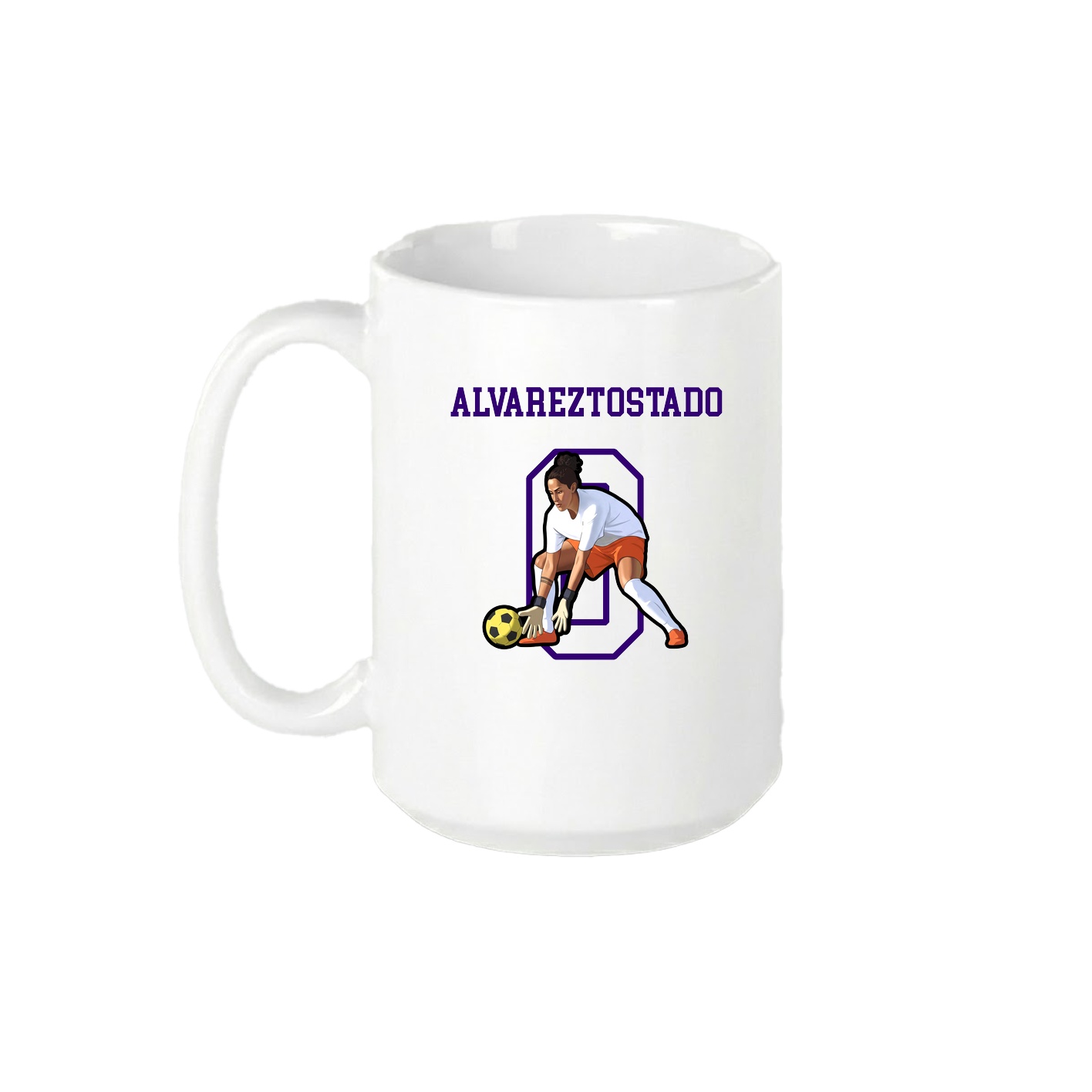 15oz Coffee Mug — Shirsey in White