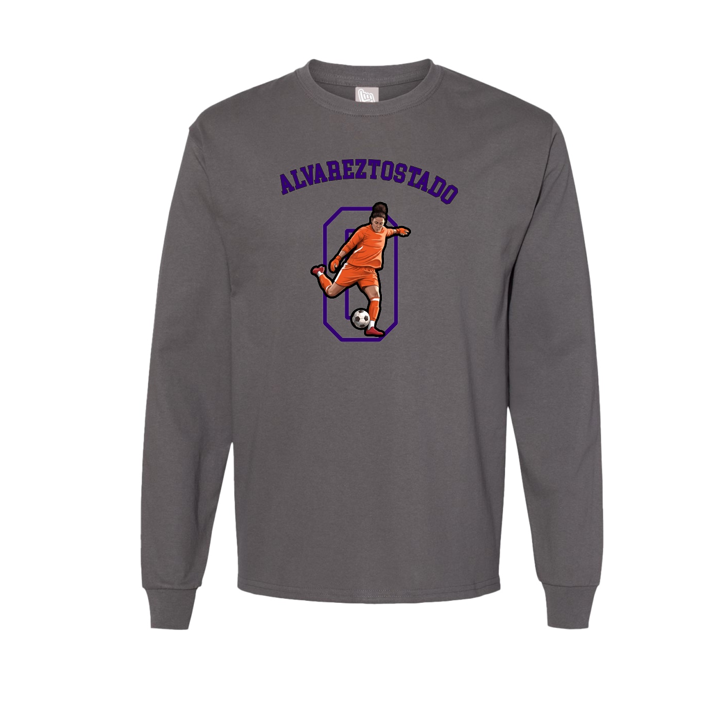Long Sleeve Tee — Shirsey Arch in Grey