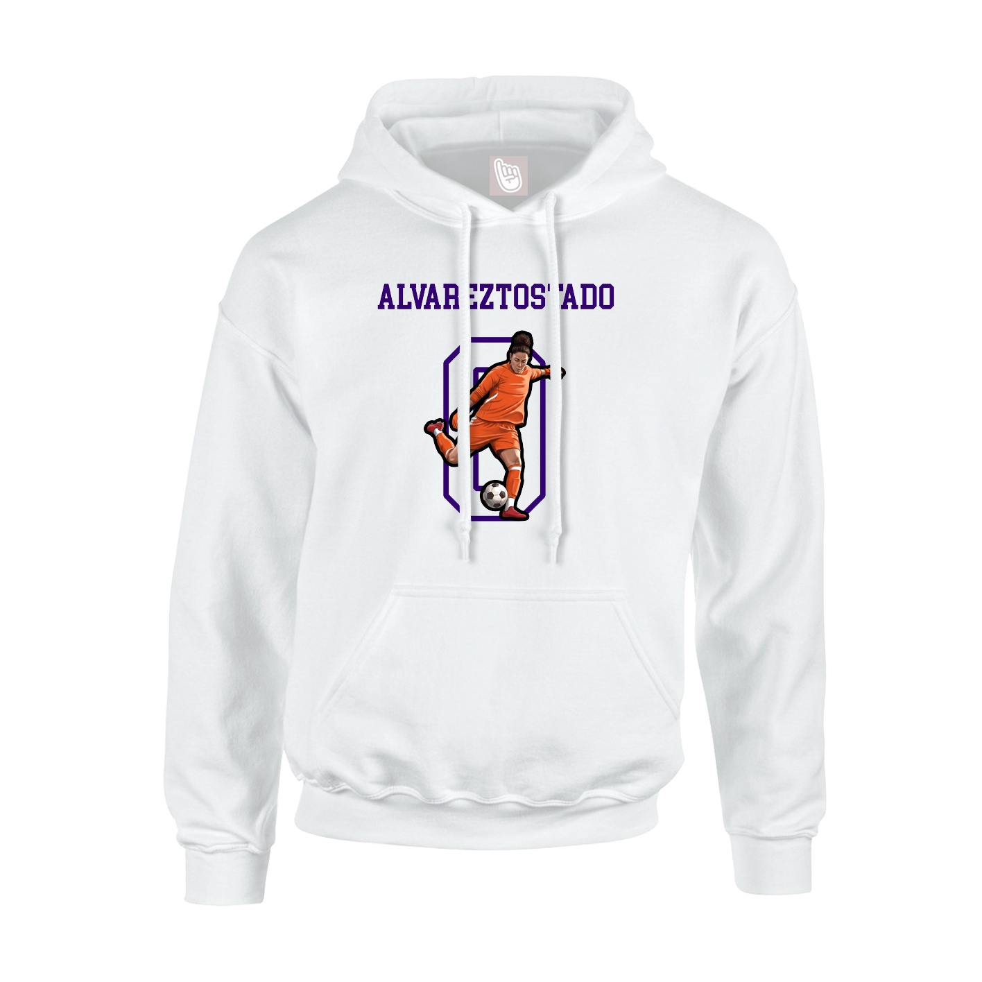 Youth Hoodie — Shirsey in White