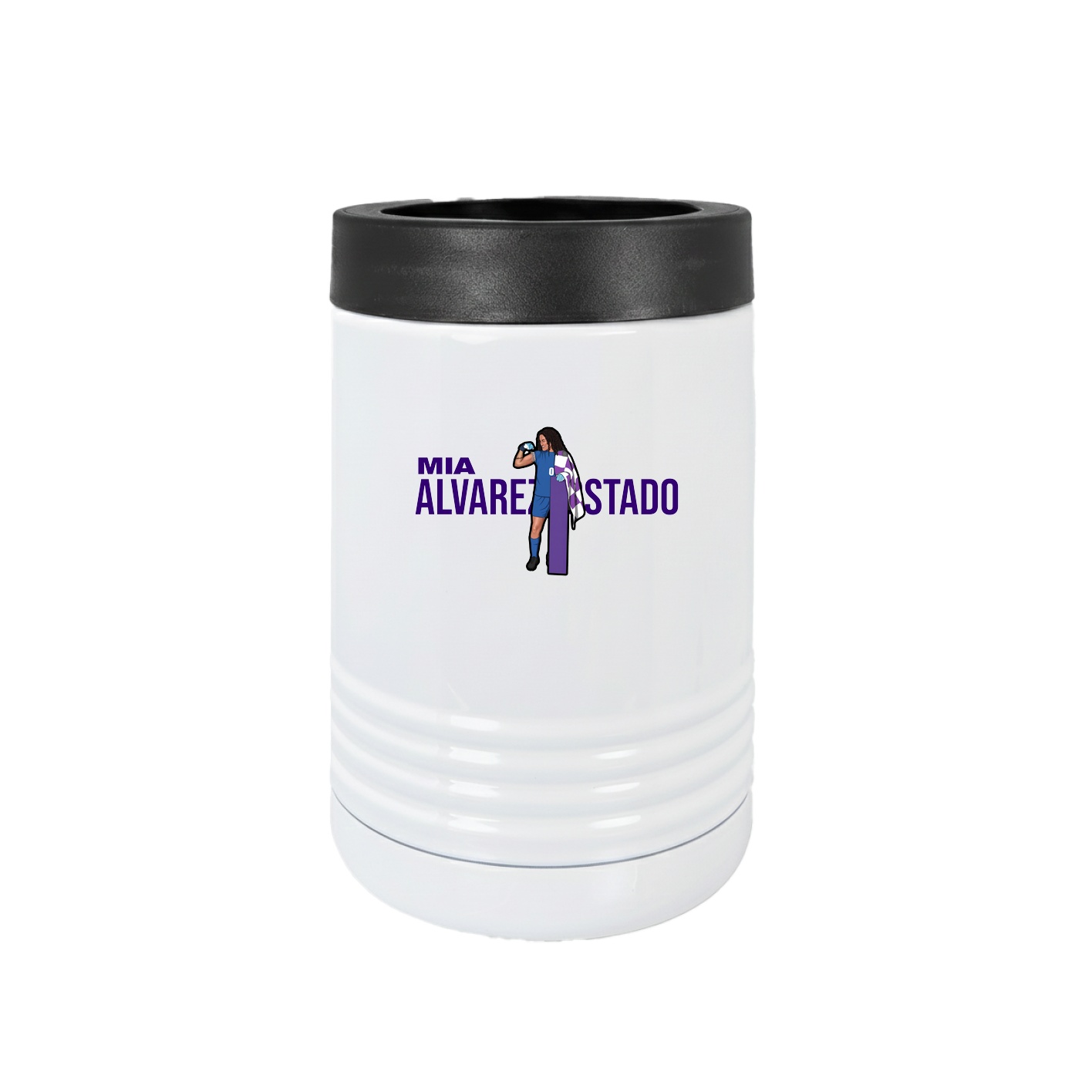Beverage Holder — Player Name in White
