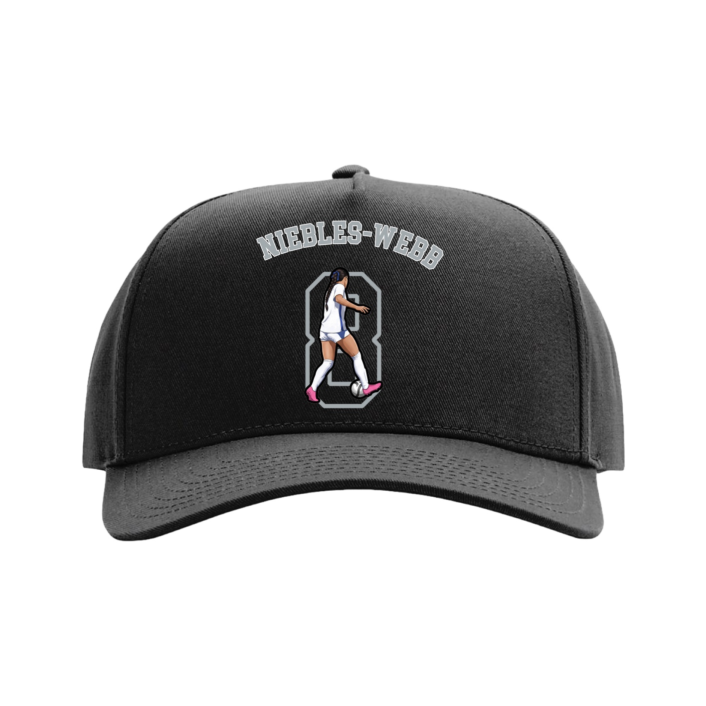 Full Fabric Five-Panel Champ Cap