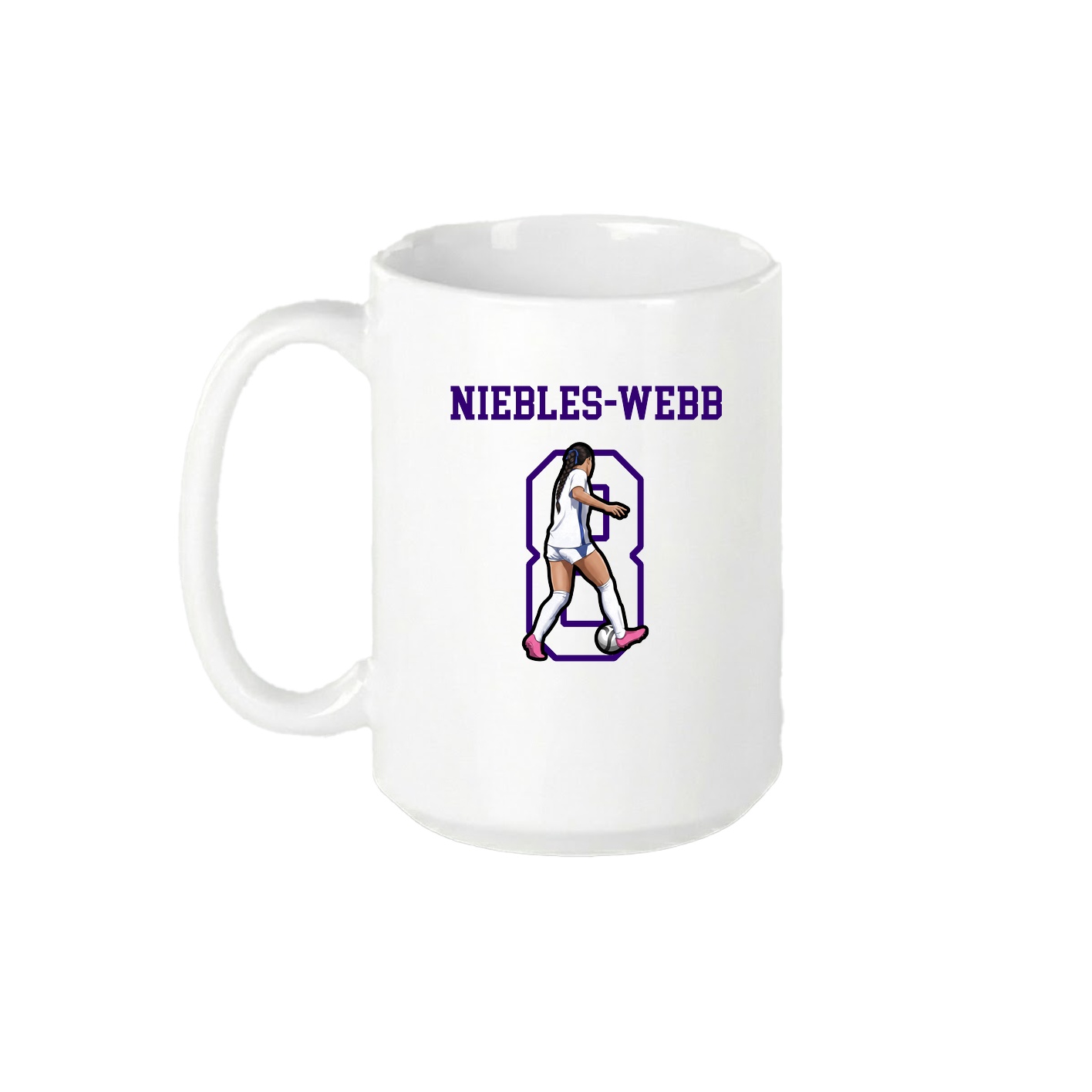15oz Coffee Mug — Shirsey in White