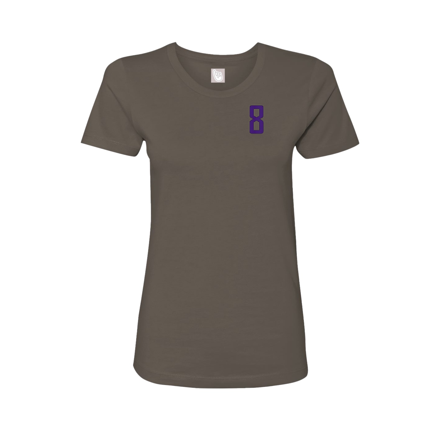 Womens Tee — Front Shirsy in Grey