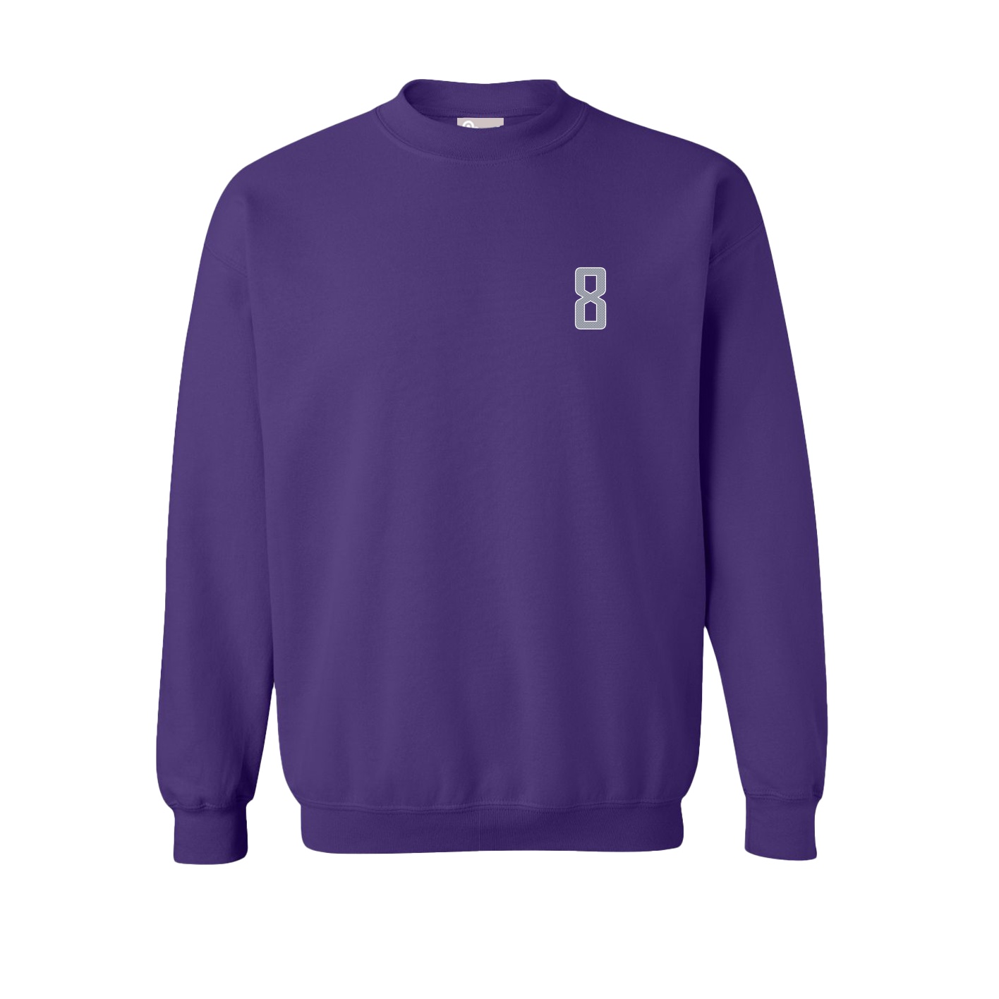 Fleece Crew — Front Shirsy in Purple