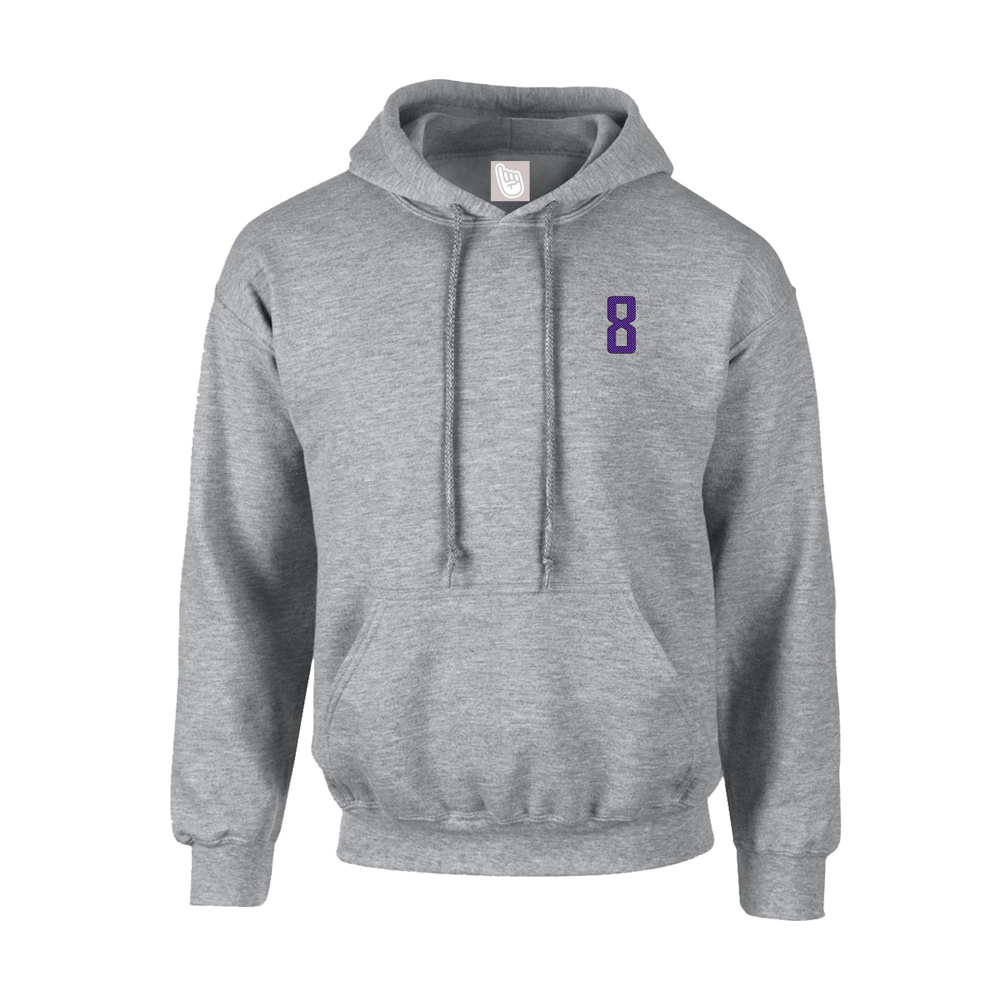 Youth Hoodie — Front Shirsy in Grey