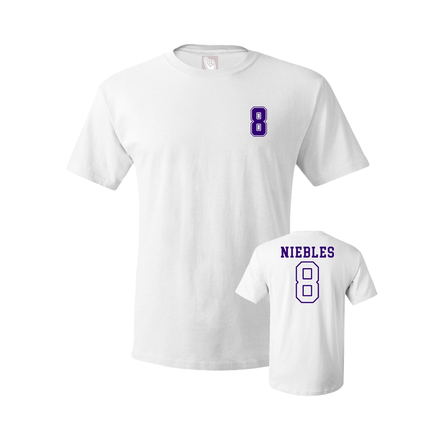 Tee — Chest Back in White