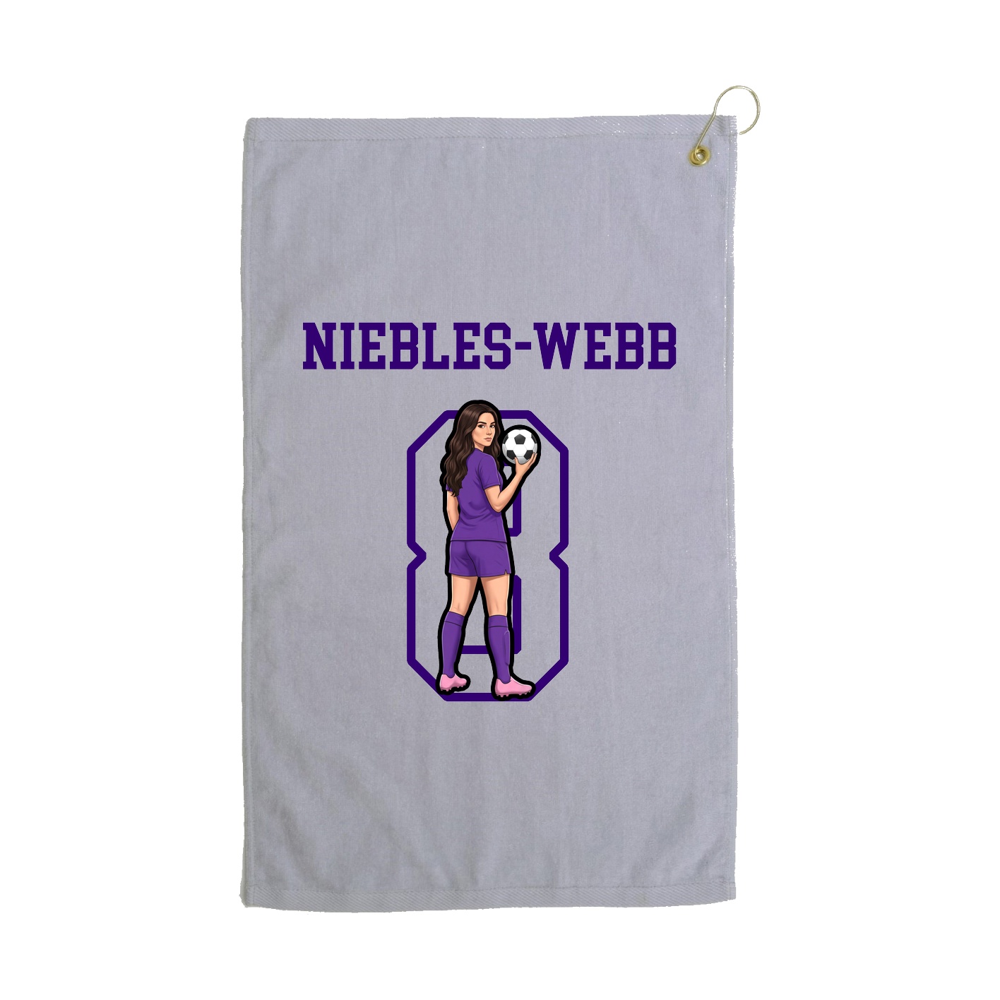 Golf Towel — Shirsey in Grey