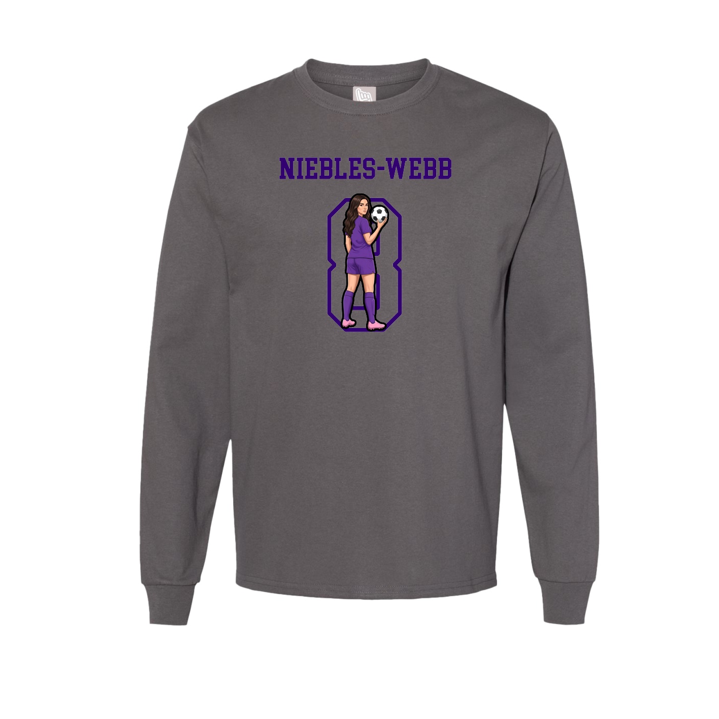 Long Sleeve Tee — Shirsey in Grey