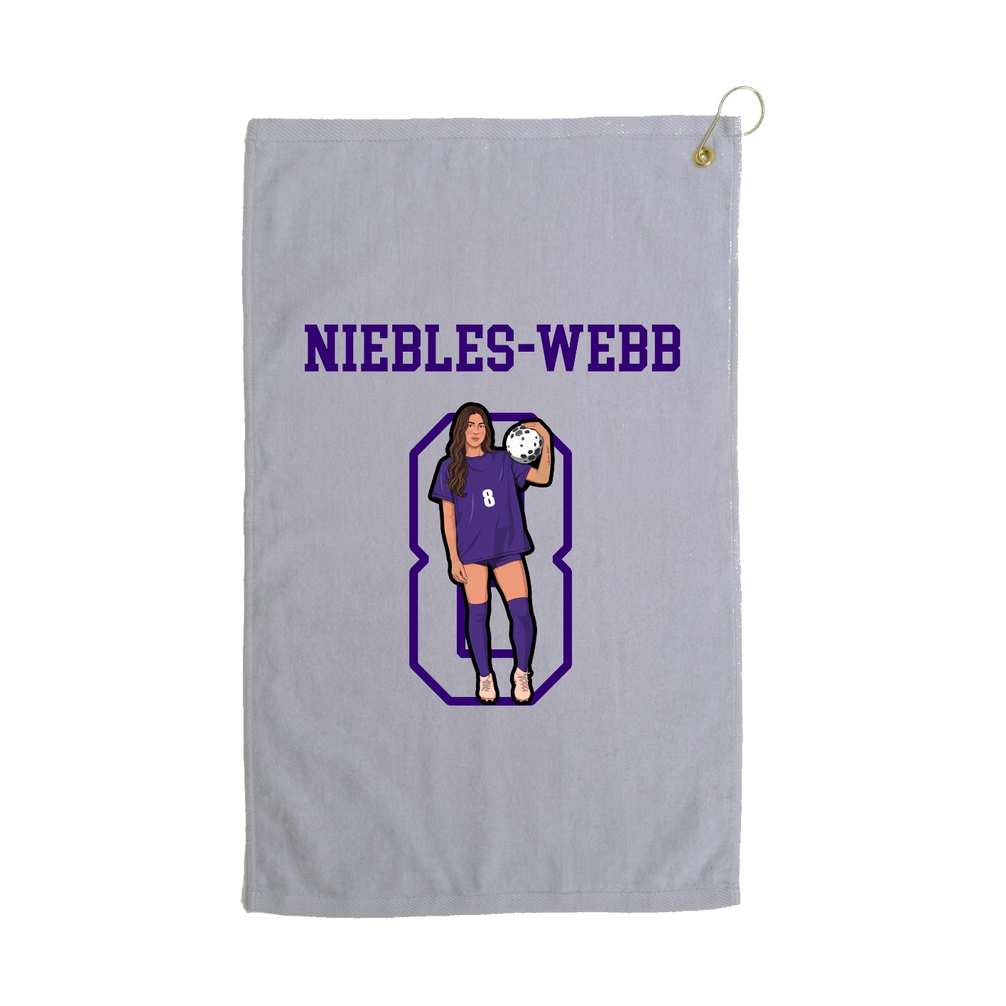 Golf Towel — Shirsey in Grey