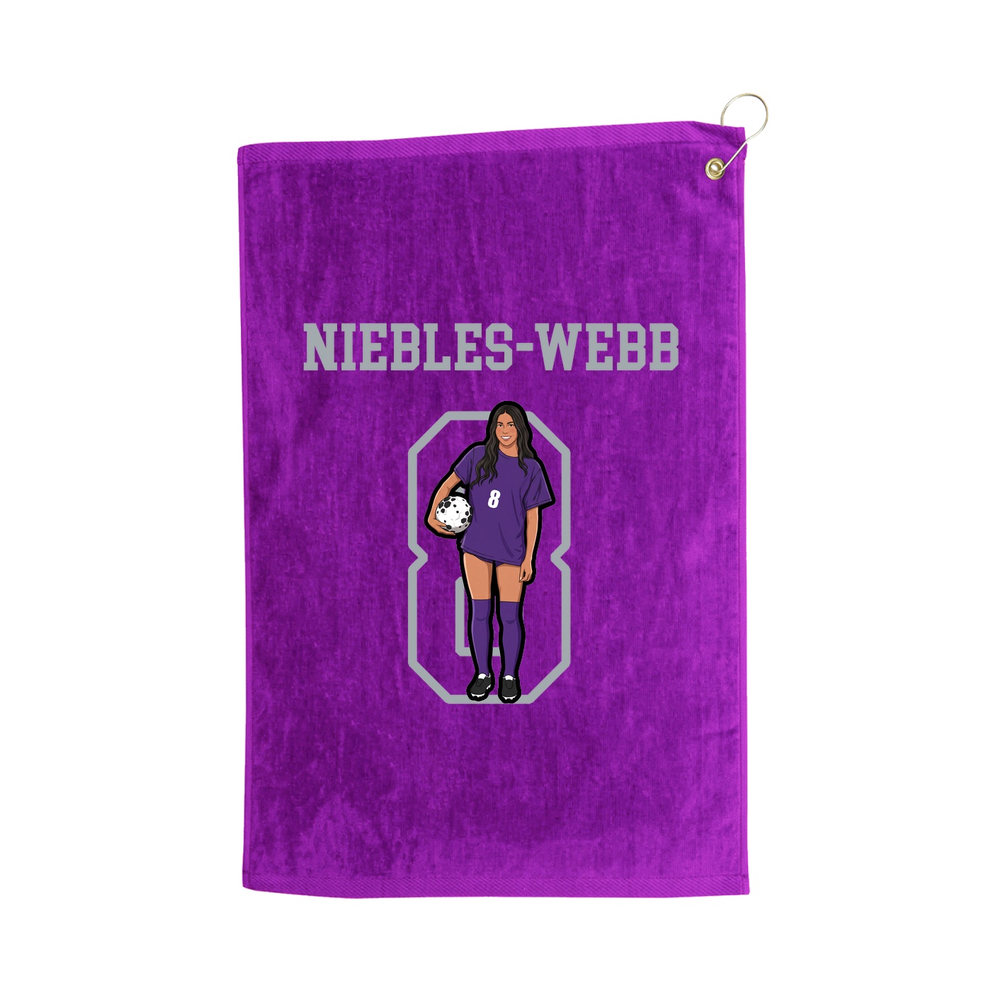Golf Towel — Shirsey in Purple