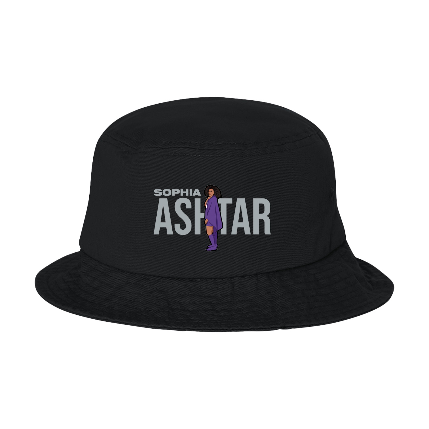 Bucket Cap — Player Name in Black