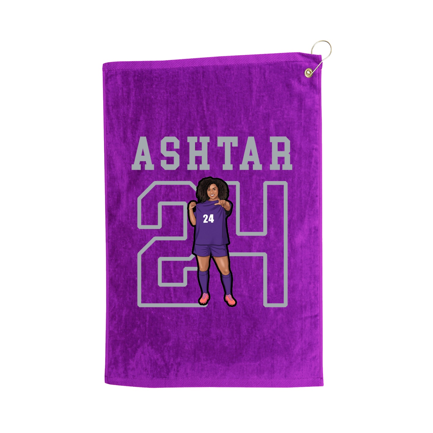 Golf Towel — Shirsey in Purple