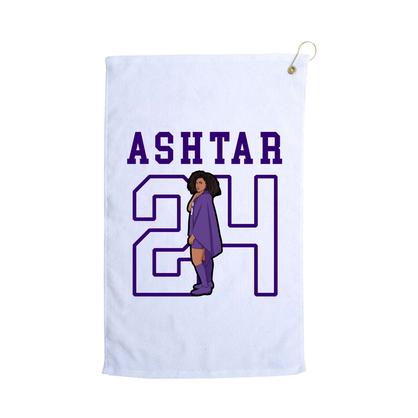 Golf Towel — Shirsey in White
