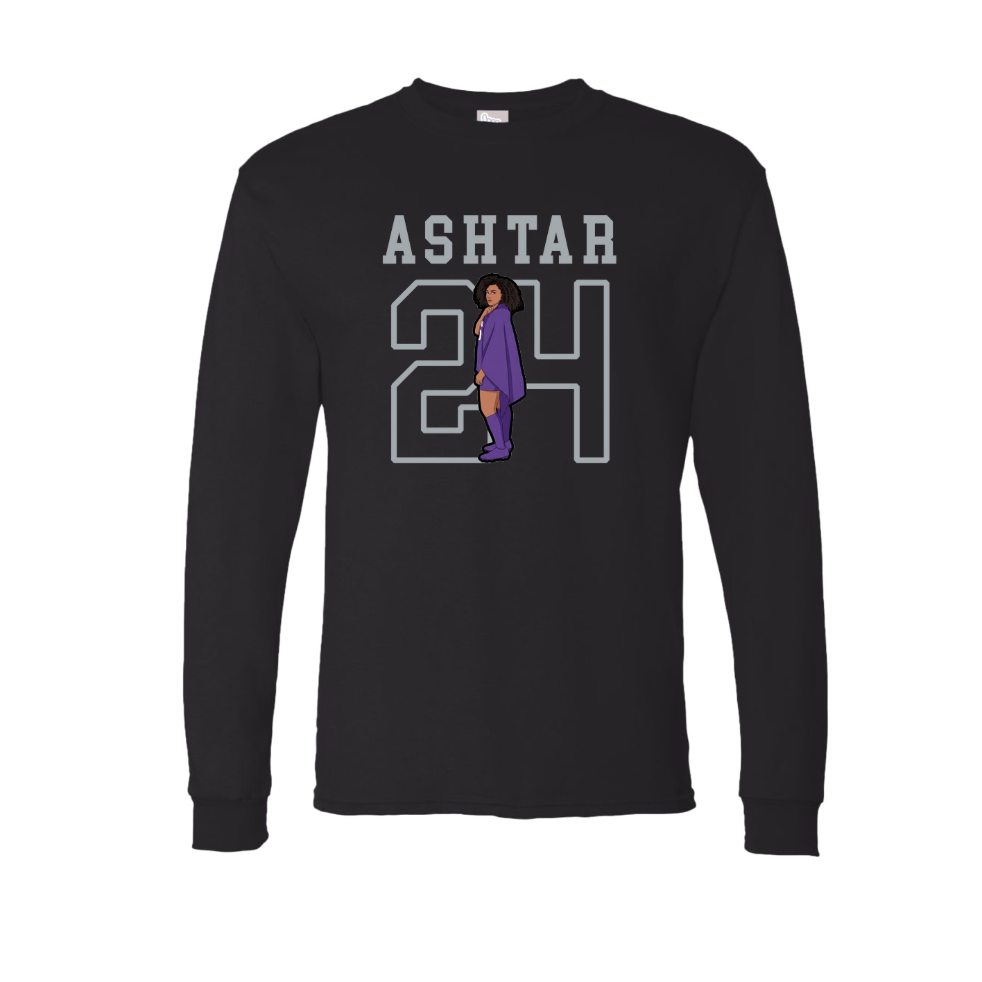 Long Sleeve Tee — Shirsey in Black