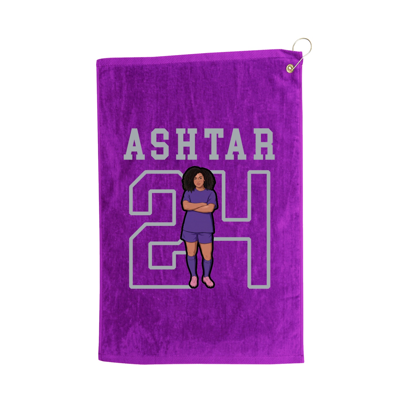 Golf Towel — Shirsey in Purple