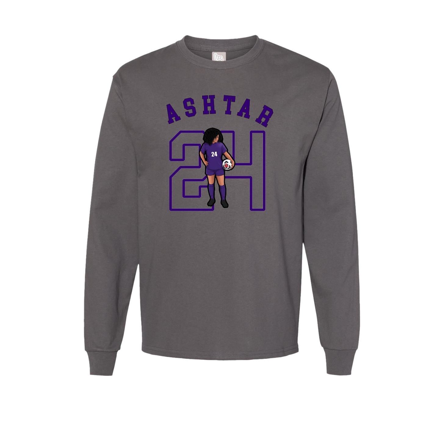 Long Sleeve Tee — Shirsey Arch in Grey