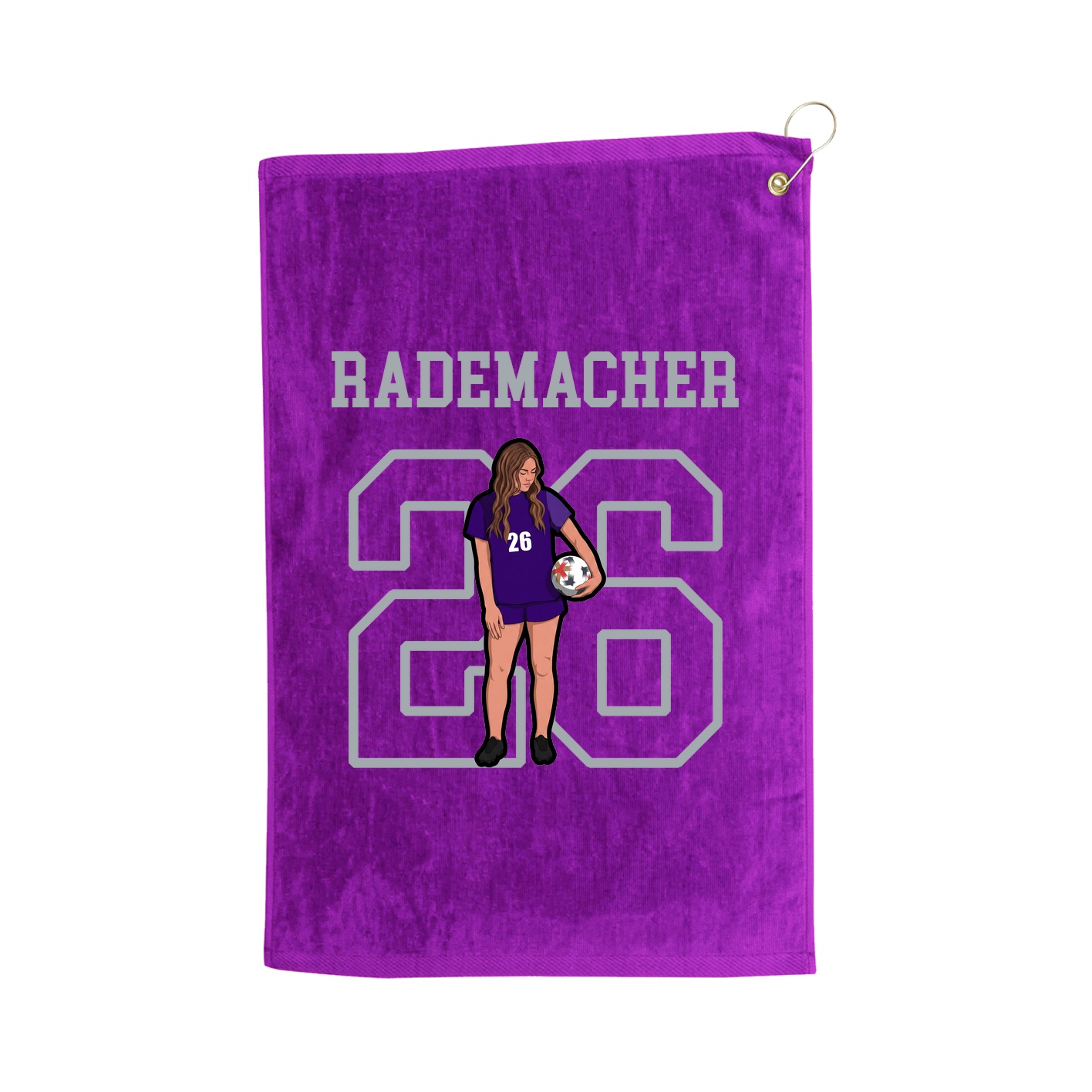 Golf Towel — Shirsey in Purple