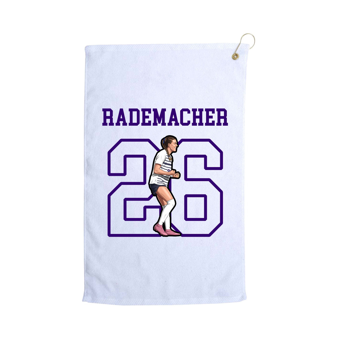 Golf Towel — Shirsey in White