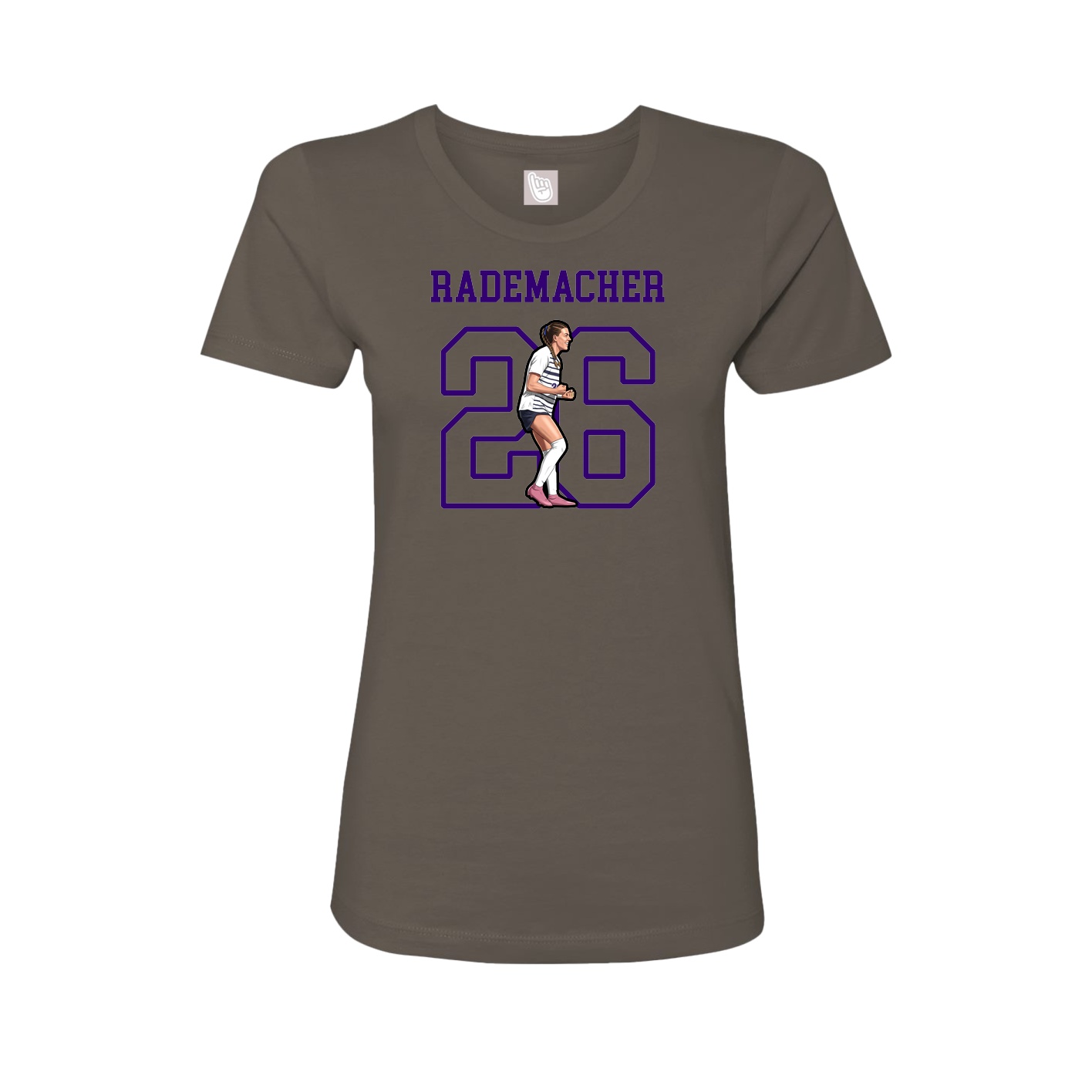 Fitted Women's Tee — Shirsey in Grey