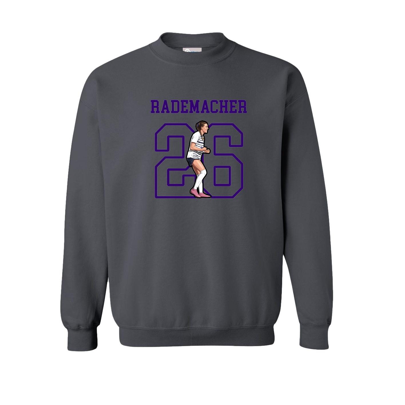 Fleece Crew — Shirsey in Grey