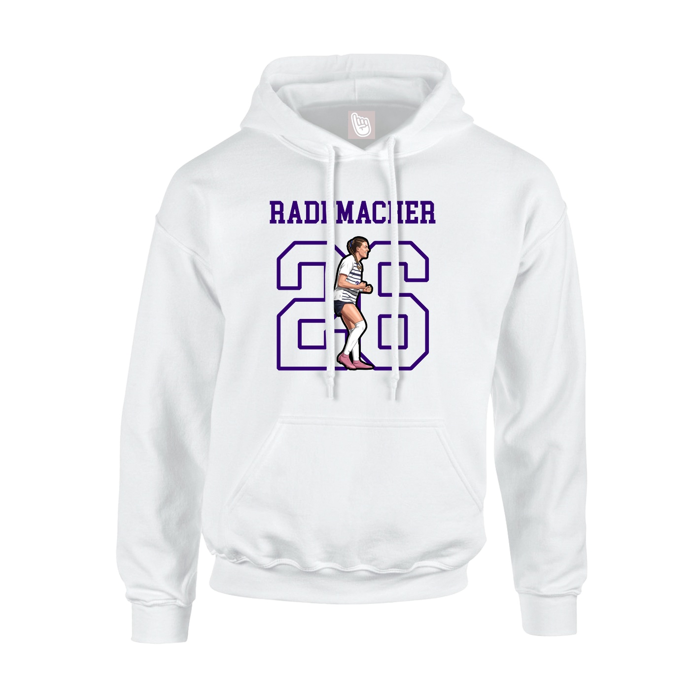 Youth Hoodie — Shirsey in White