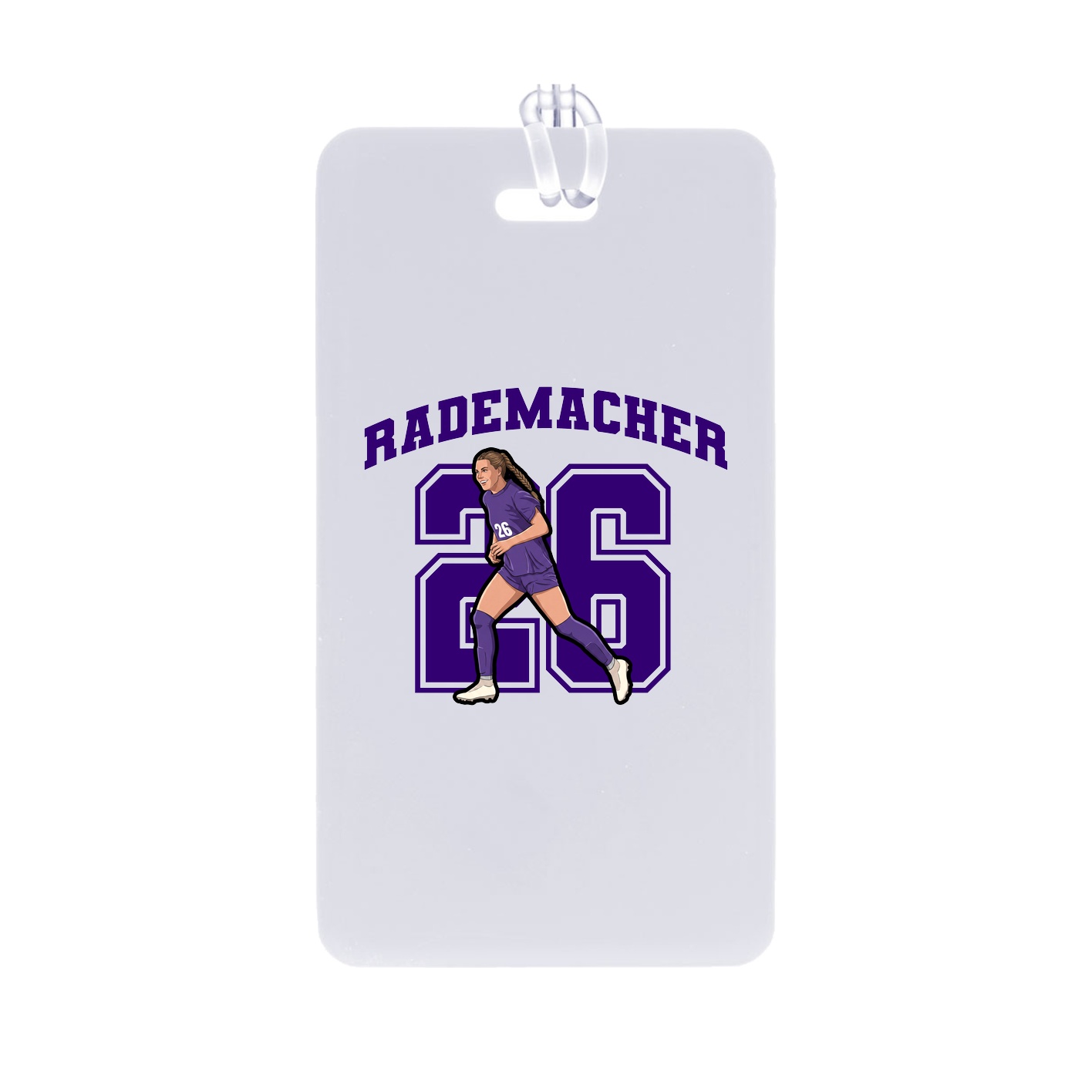 Bag Tag — Number in Classic