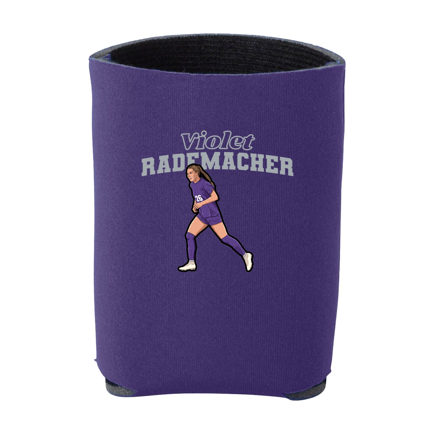 Can Holder — Name Arch in Purple
