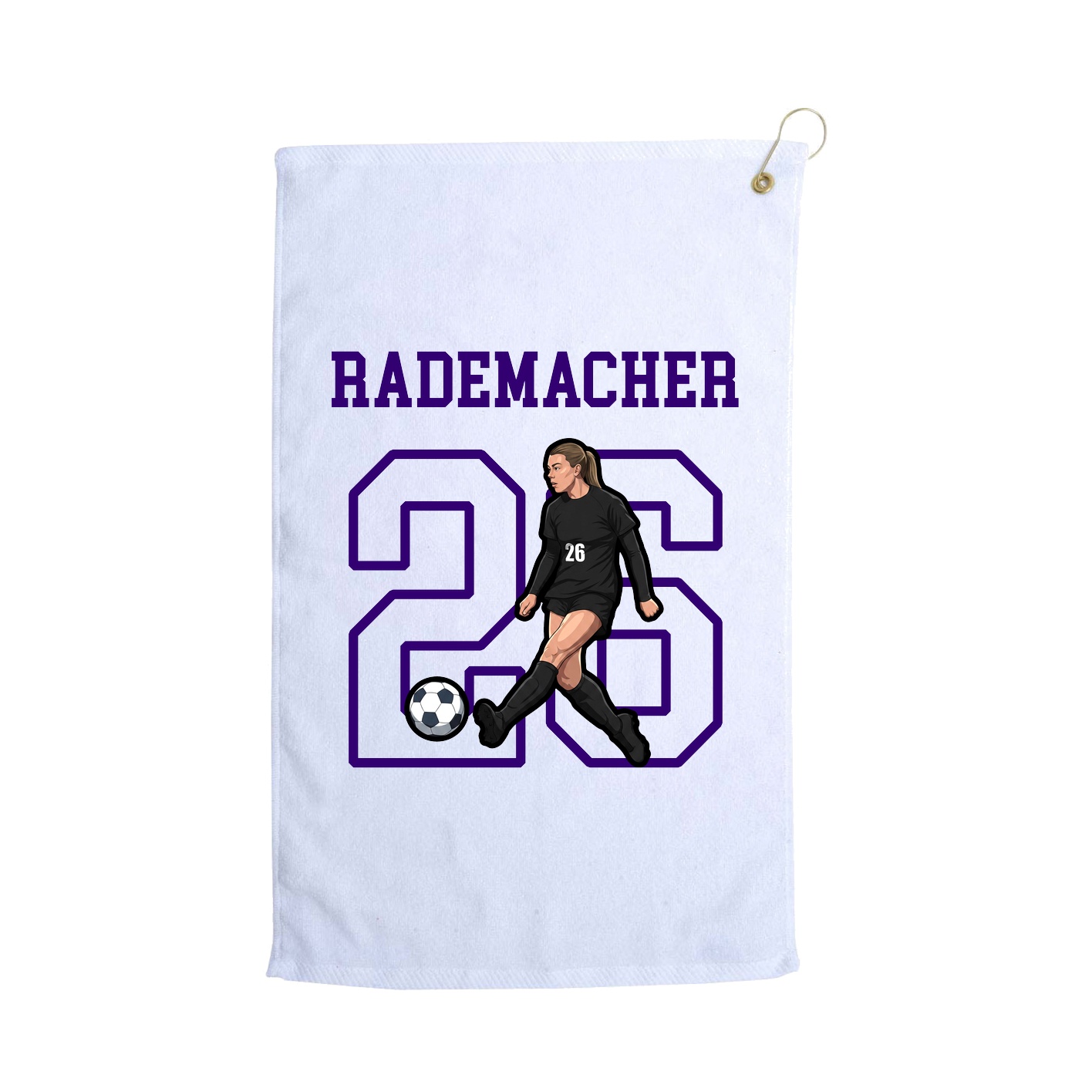 Golf Towel — Shirsey in White