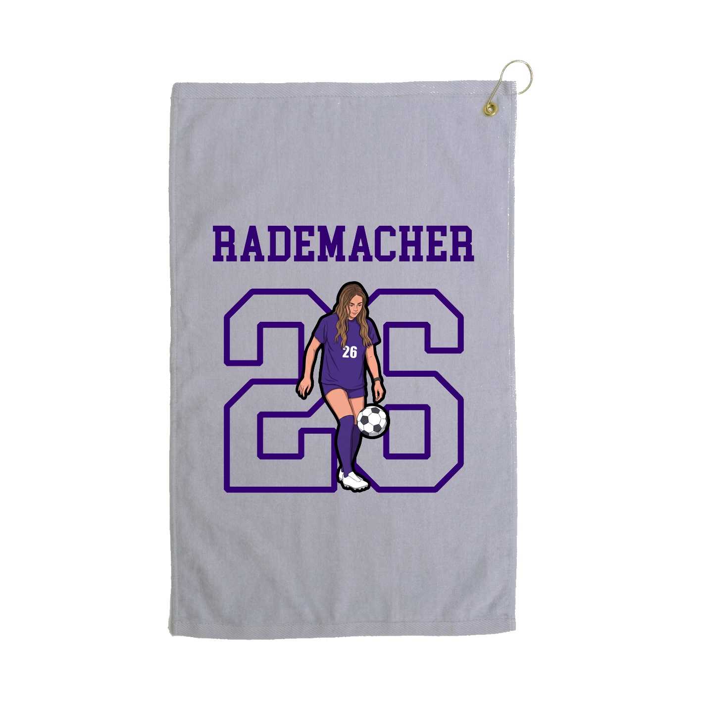 Golf Towel — Shirsey in Grey