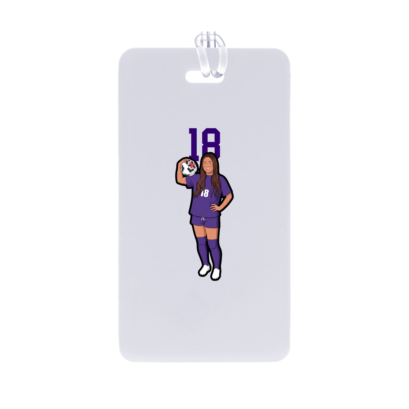 Bag Tag — Number Top in Classic