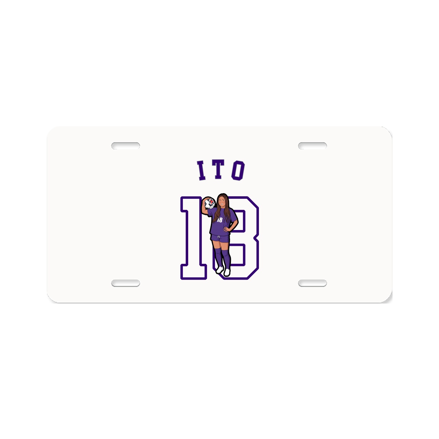 License Plate — Shirsey Arch in Classic
