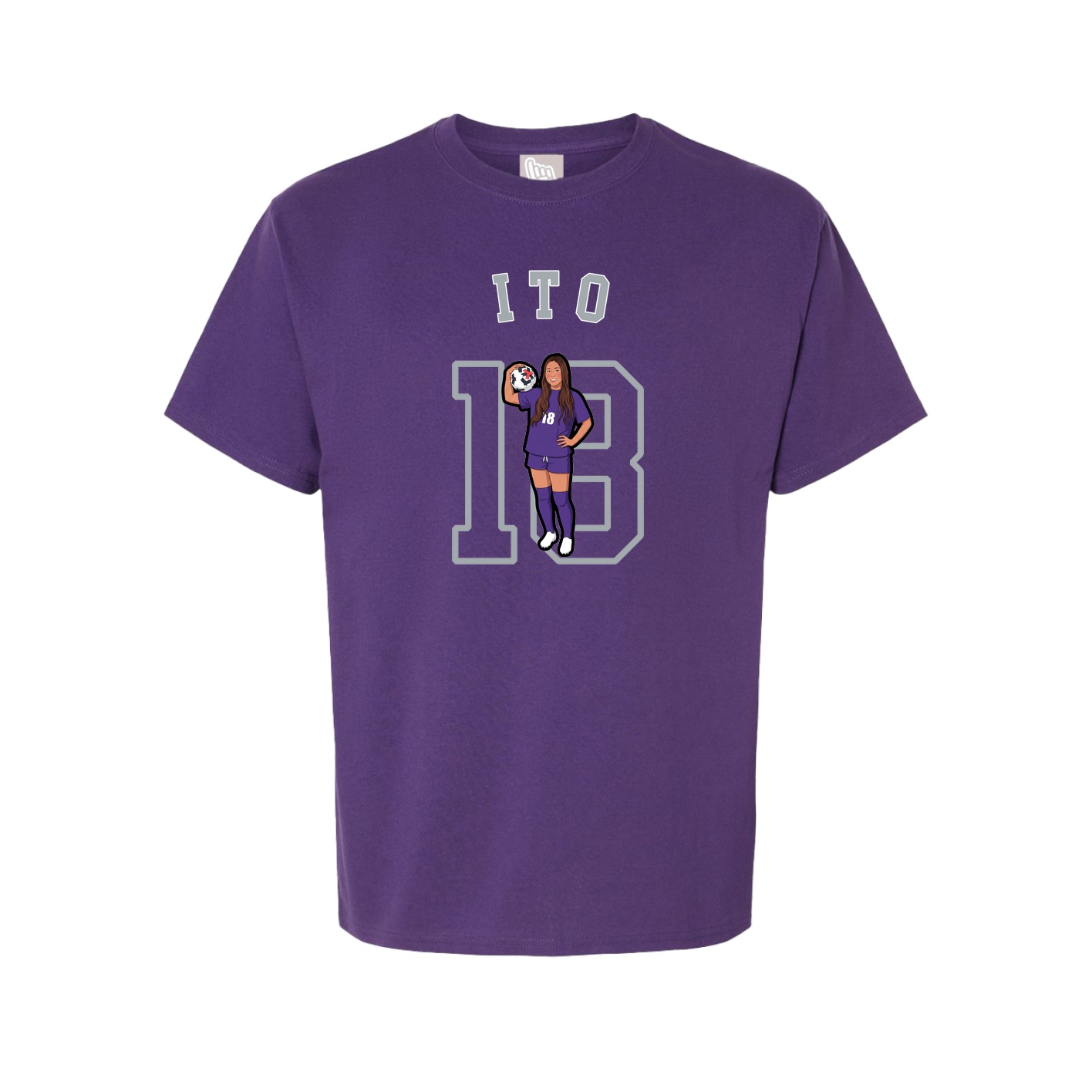 Youth Tee — Shirsey Arch in Purple