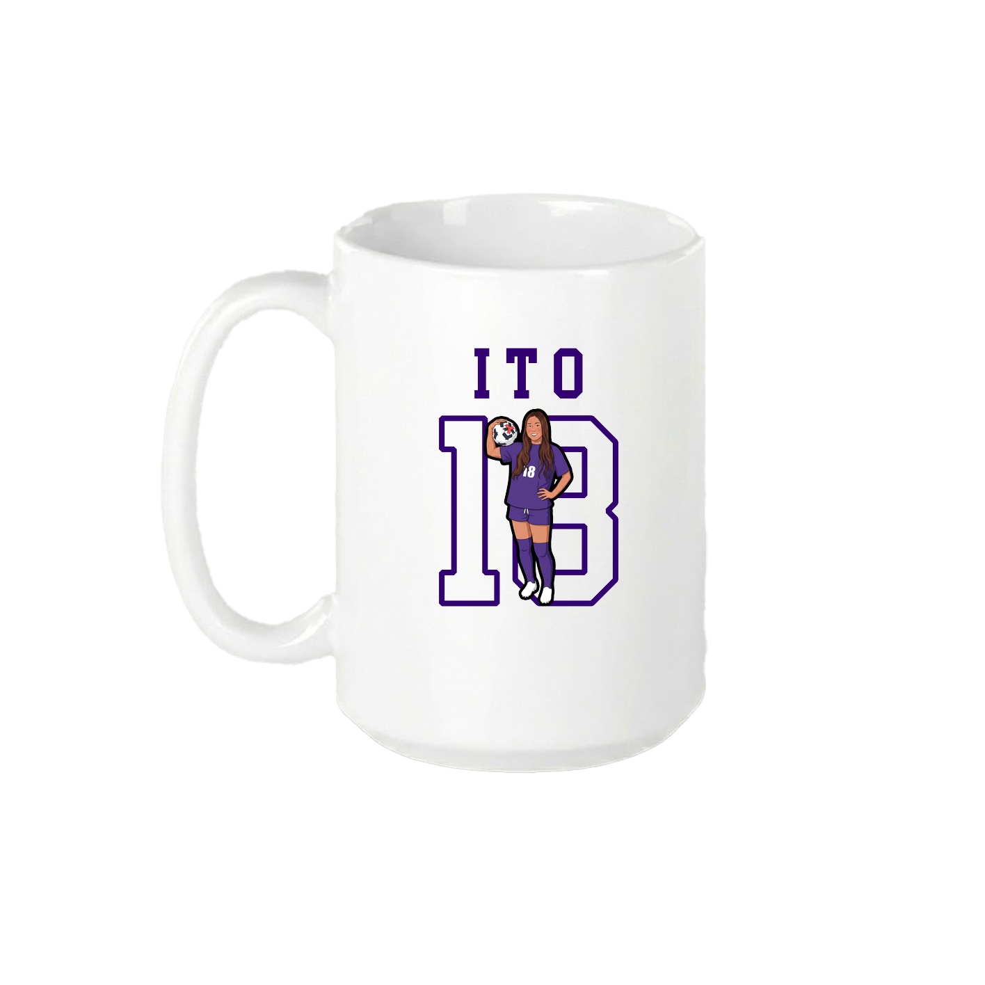 15oz Coffee Mug — Shirsey in White