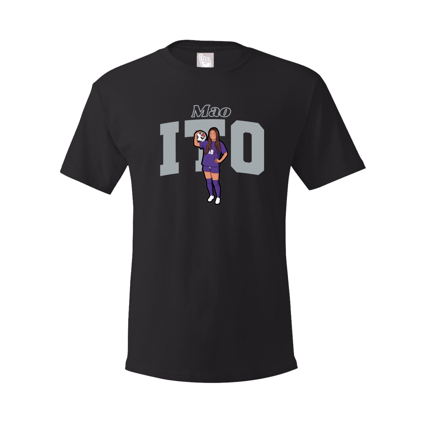 Tee — Name Arch in Black