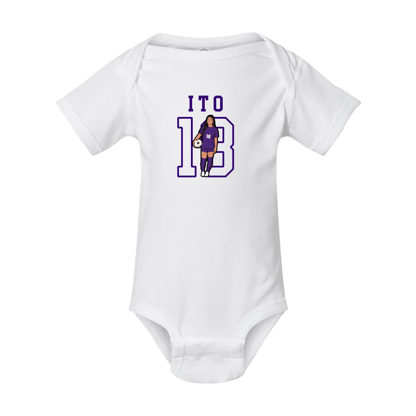 Baby Onesie — Shirsey in White