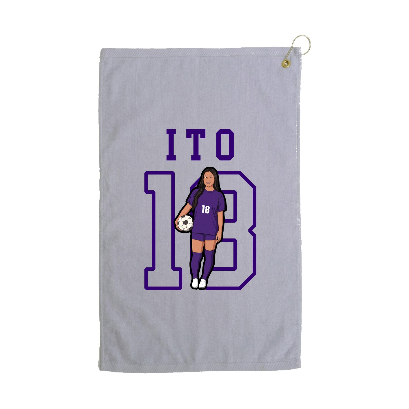 Golf Towel — Shirsey in Grey