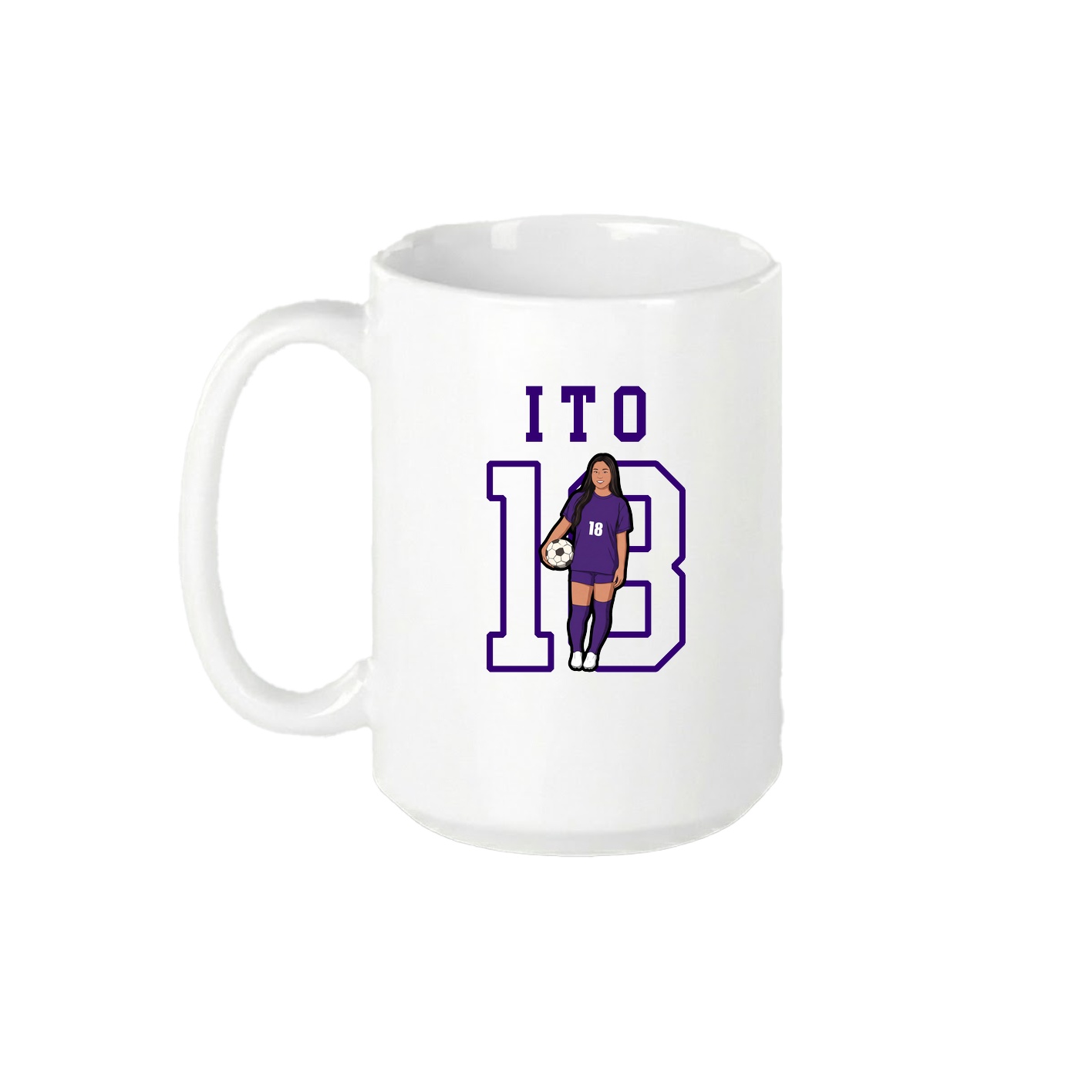 15oz Coffee Mug — Shirsey in White