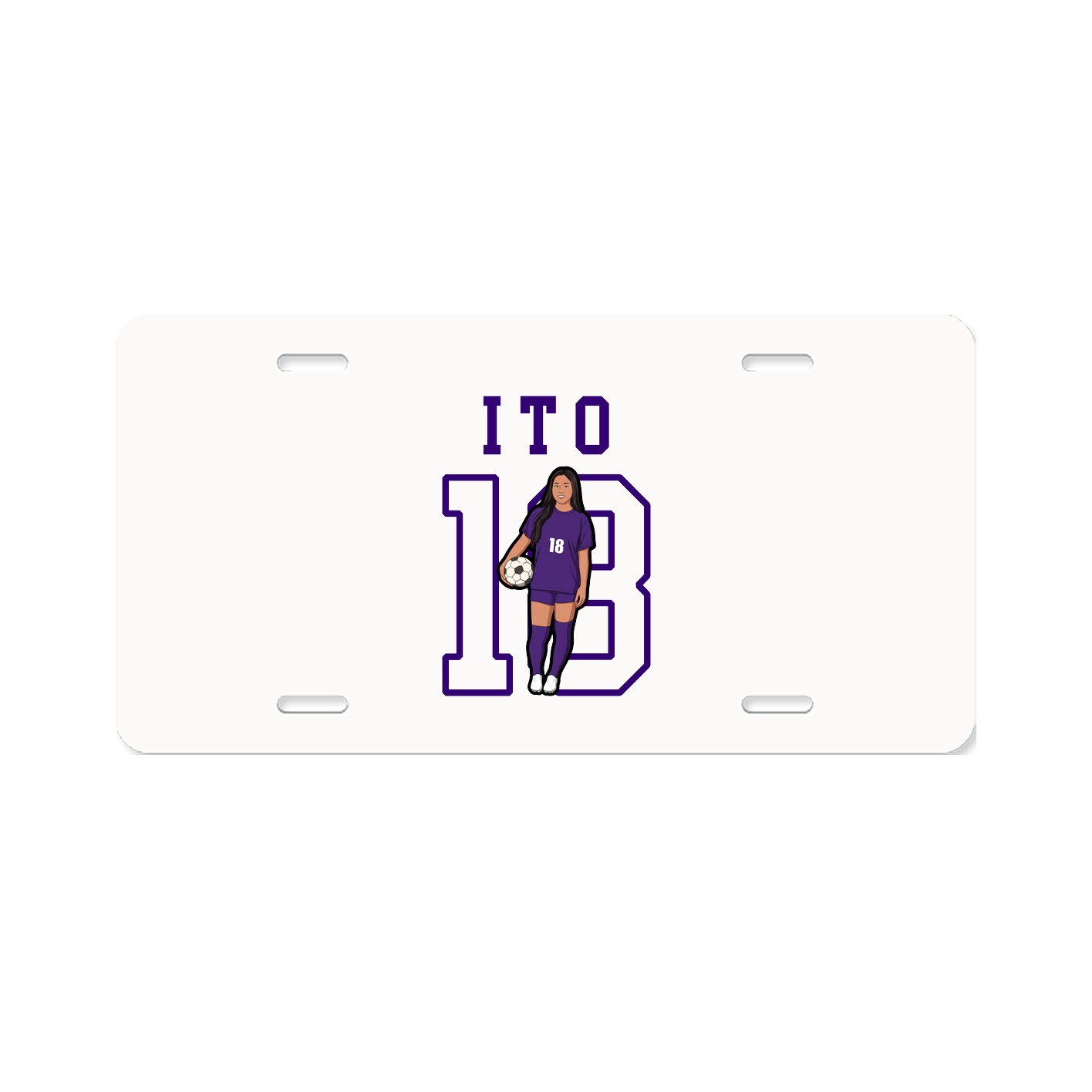 License Plate — Shirsey in Classic