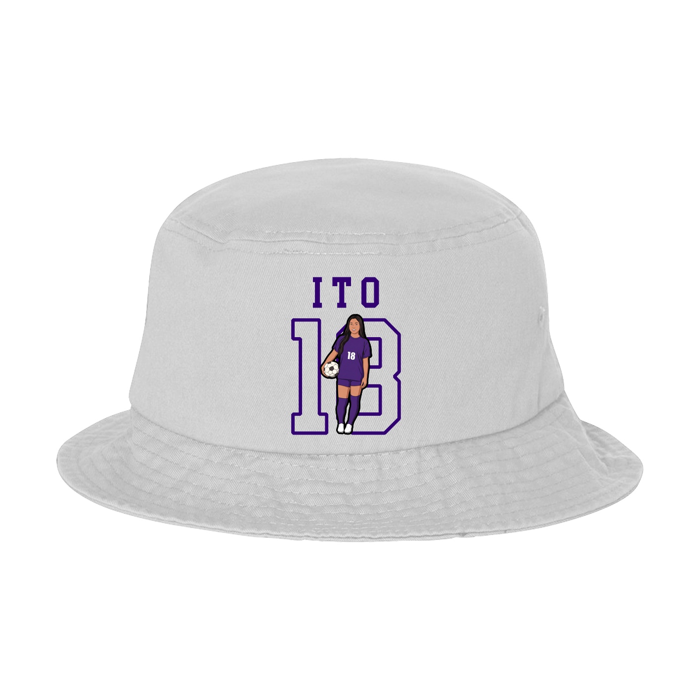 Bucket Cap — Shirsey in White