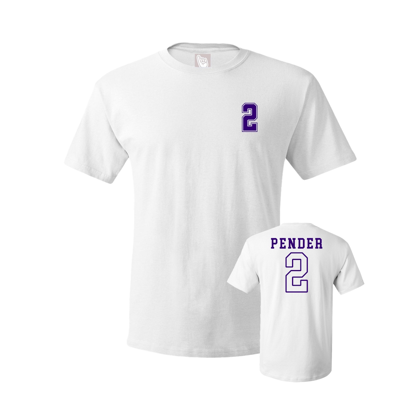 Tee — Chest Back in White