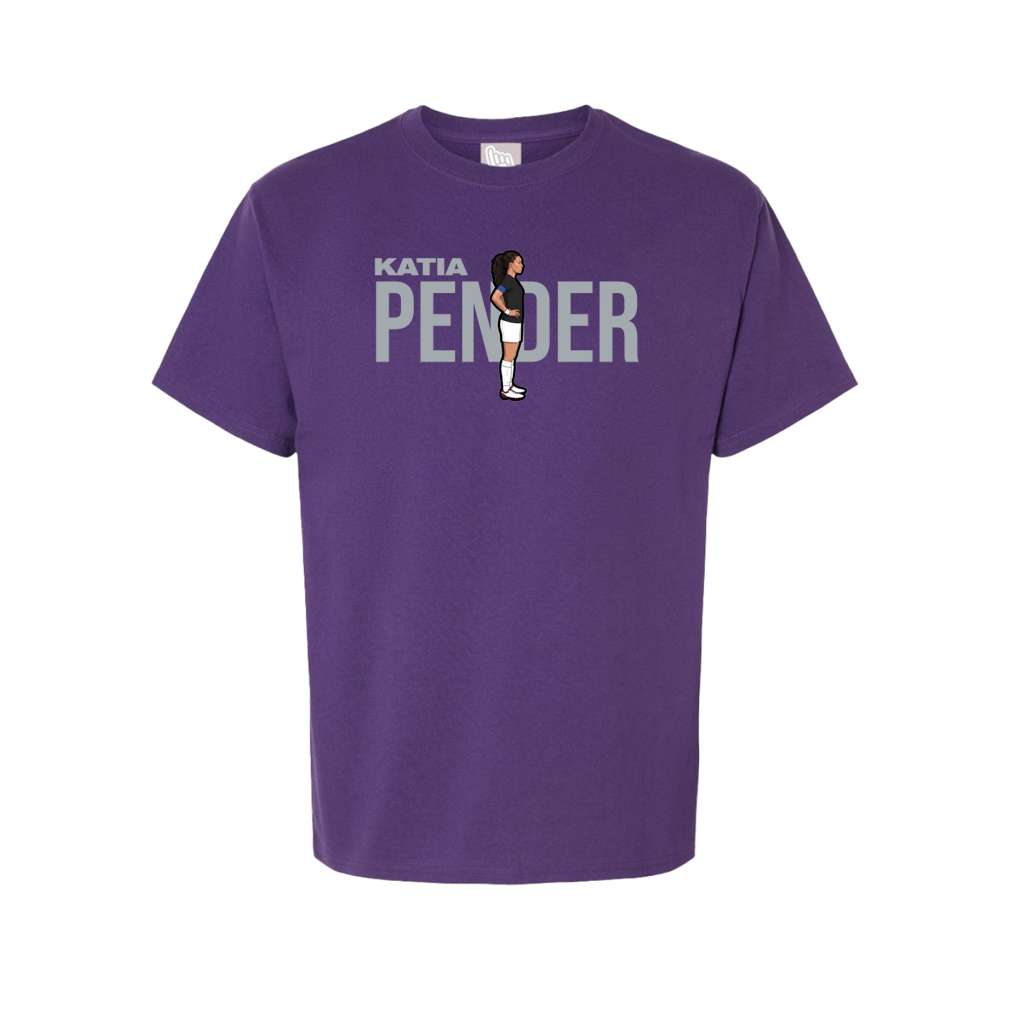 Youth Tee — Player Name in Purple