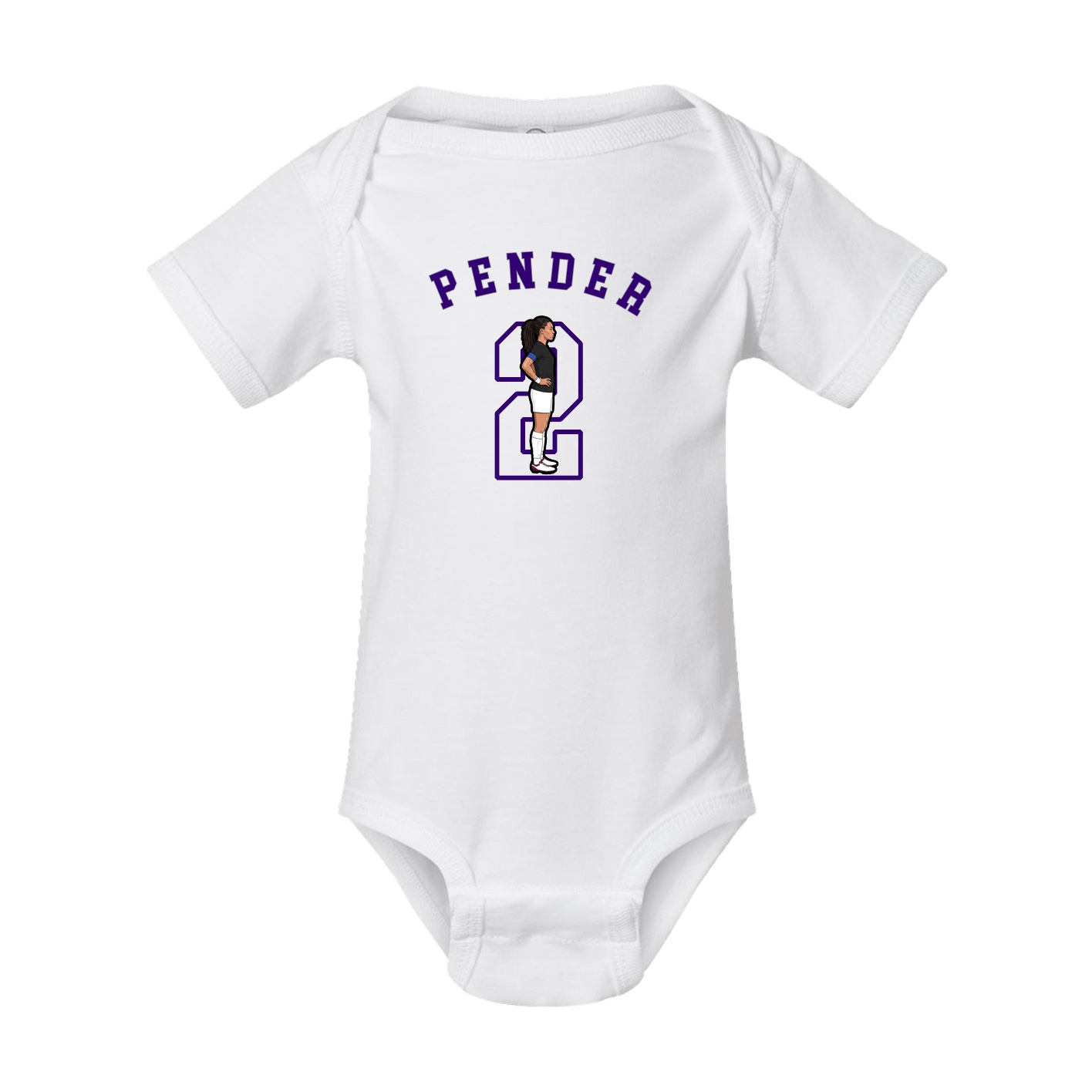 Baby Onesie — Shirsey Arch in White