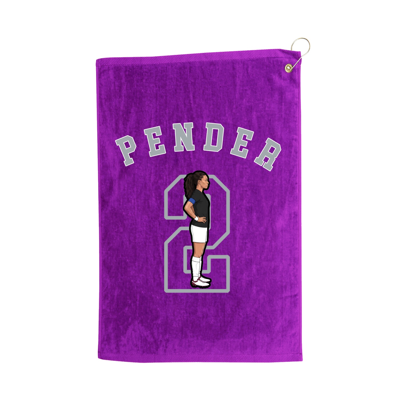 Golf Towel — Shirsey Arch in Purple