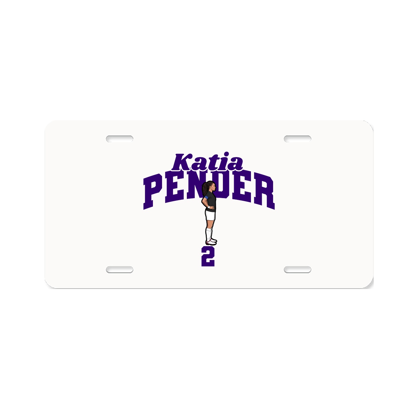 License Plate — Signature Arch in Classic