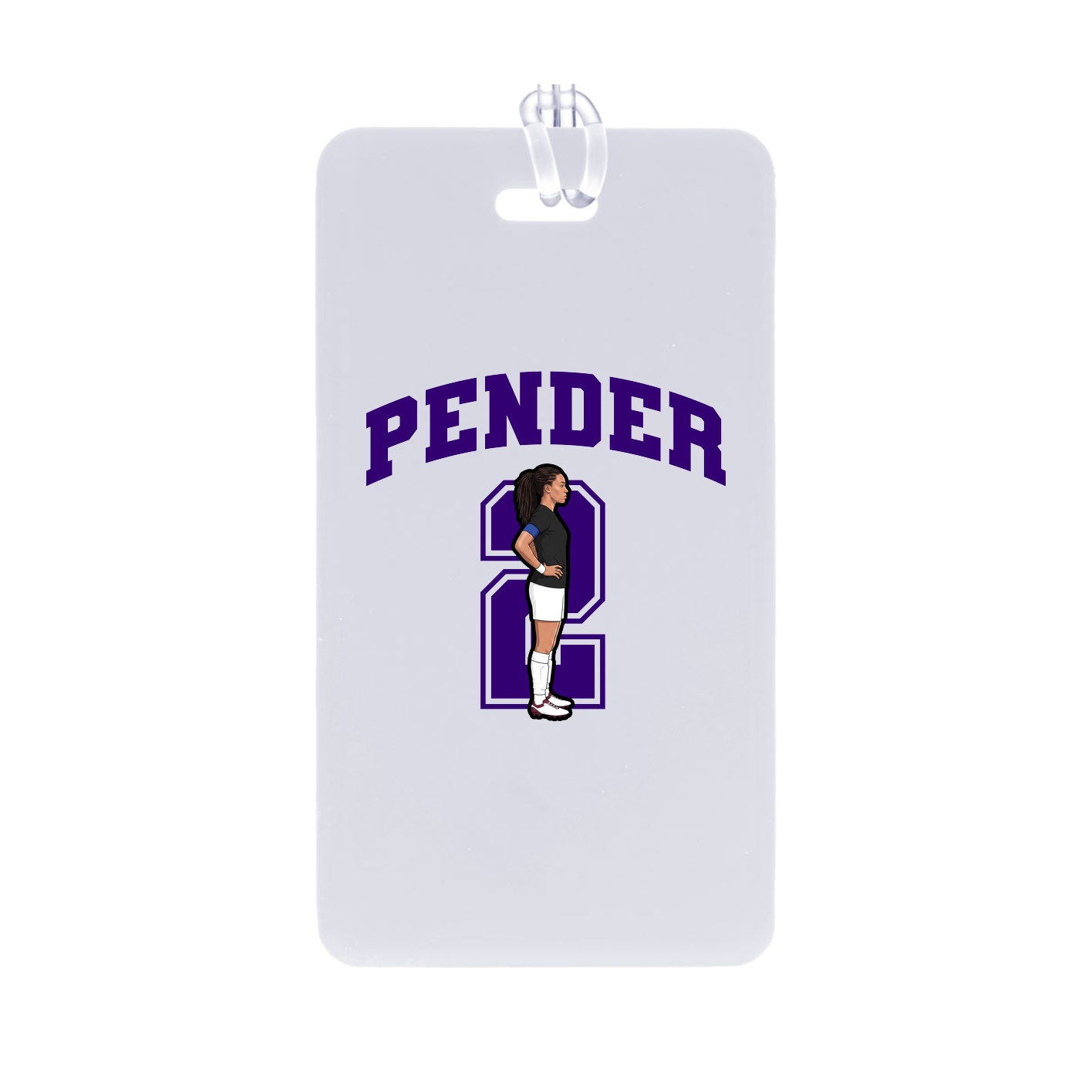 Bag Tag — Number in Classic