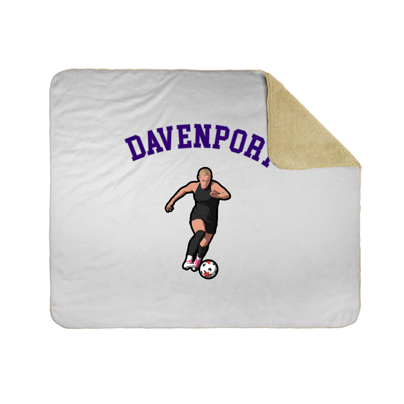Throw Blanket — Shirsey Arch in White