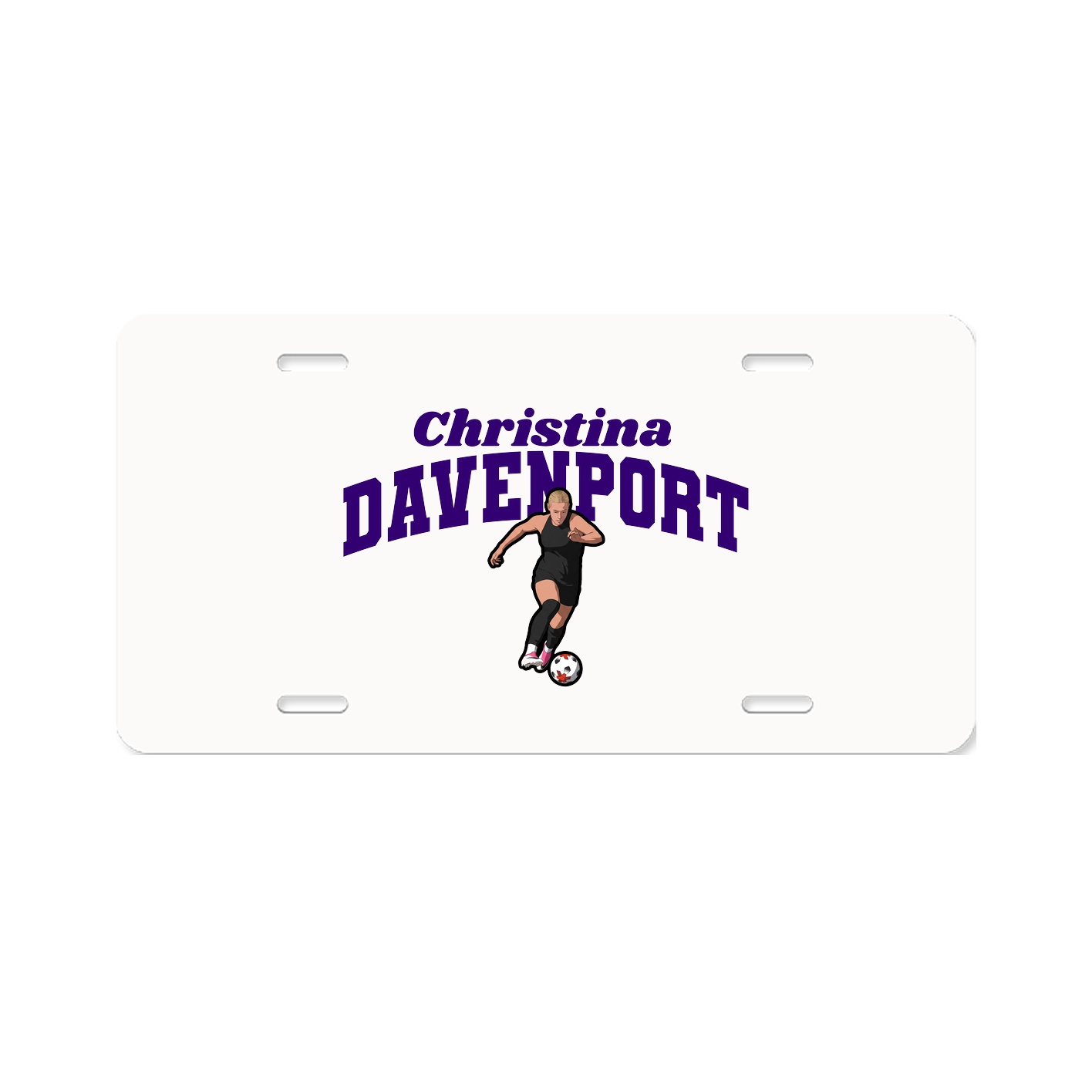 License Plate — Signature Arch in Classic
