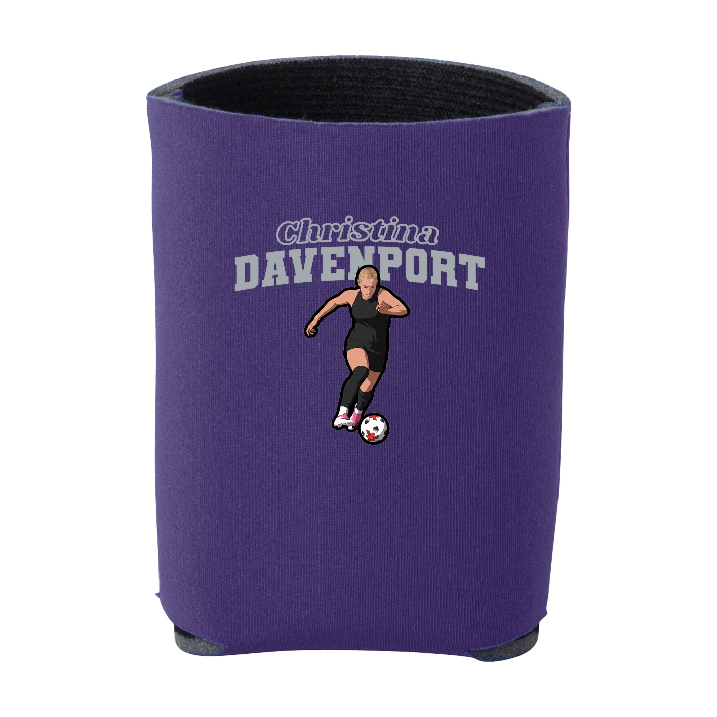 Can Holder — Name Arch in Purple